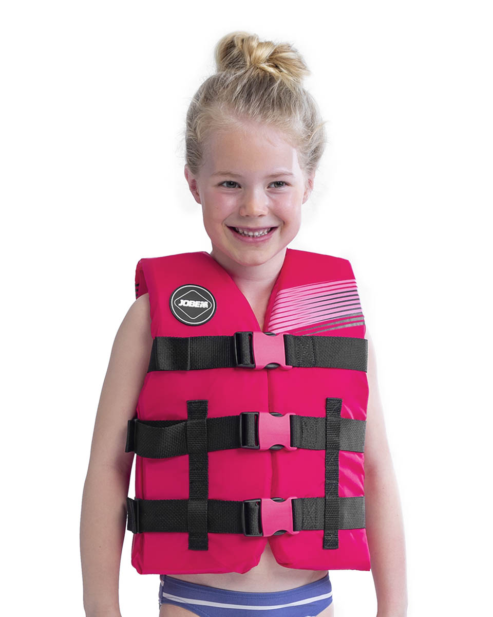 Jobe Nylon Life Vest Kids Hot Pink