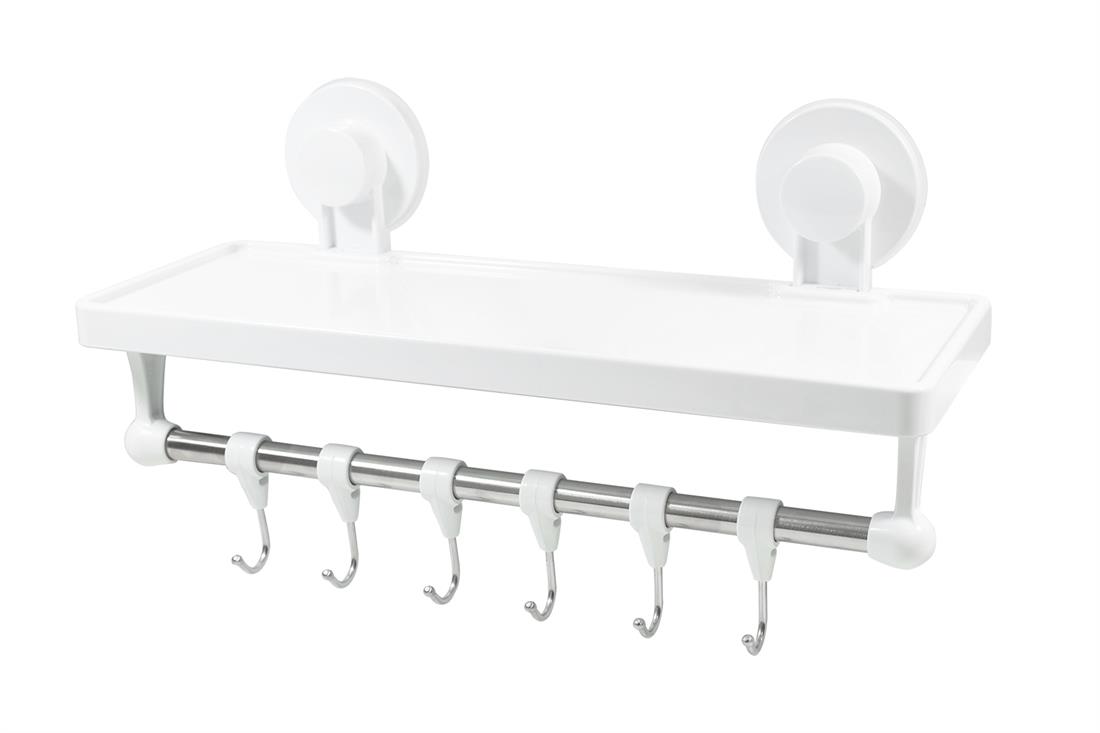 HABA ESTANTO - STORAGE SHELF WITH SUSPENSION HOOKS FOR THE BATHROOM