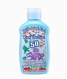 Reef Babies Fragrance Free Lotion SPF50 4oz F