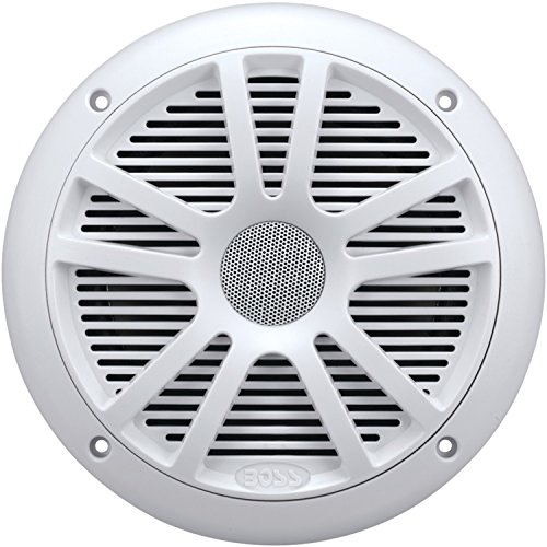 Boss Audio Marine 6.5in 180W Dual Cone Loudspeaker, White, MR6W