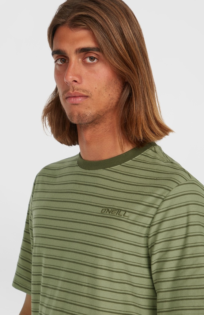 O'Neill Yarn Stripe T-shirt Blue Cali Tee Stripe - official view 1