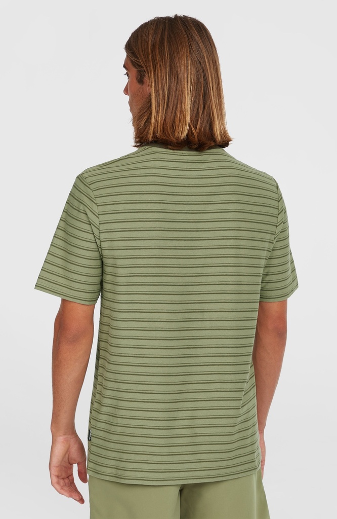 O'Neill Yarn Stripe T-shirt Blue Cali Tee Stripe - official view 2