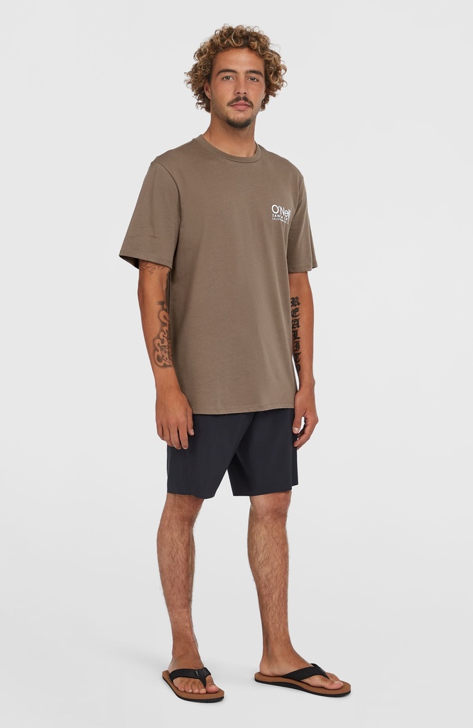 O'Neill Cali Original Logo T-shirt Ink Blue  - official view 3