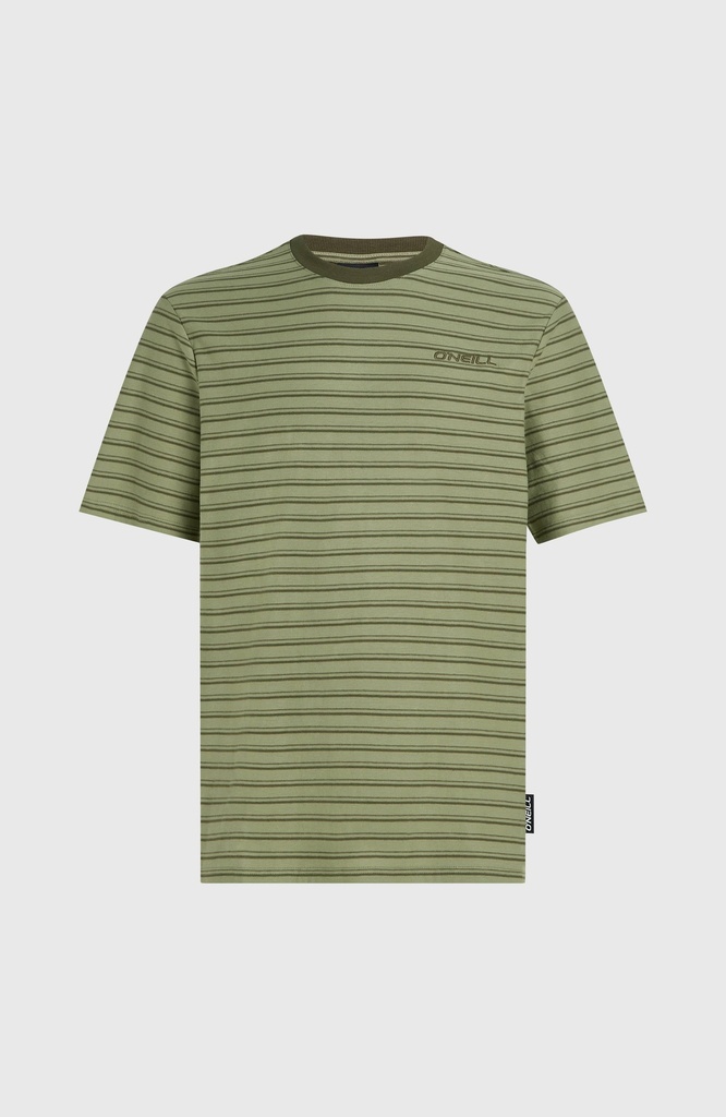 O'Neill Yarn Stripe T-shirt M/Grey Cali Stripe - official view 4
