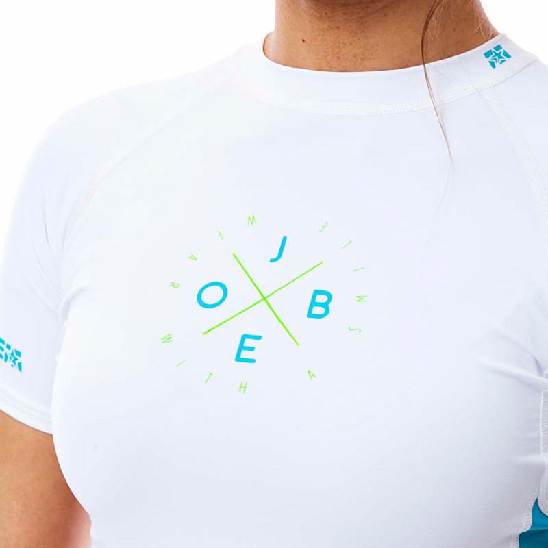 Jobe Rash Guard Women White - official view 3