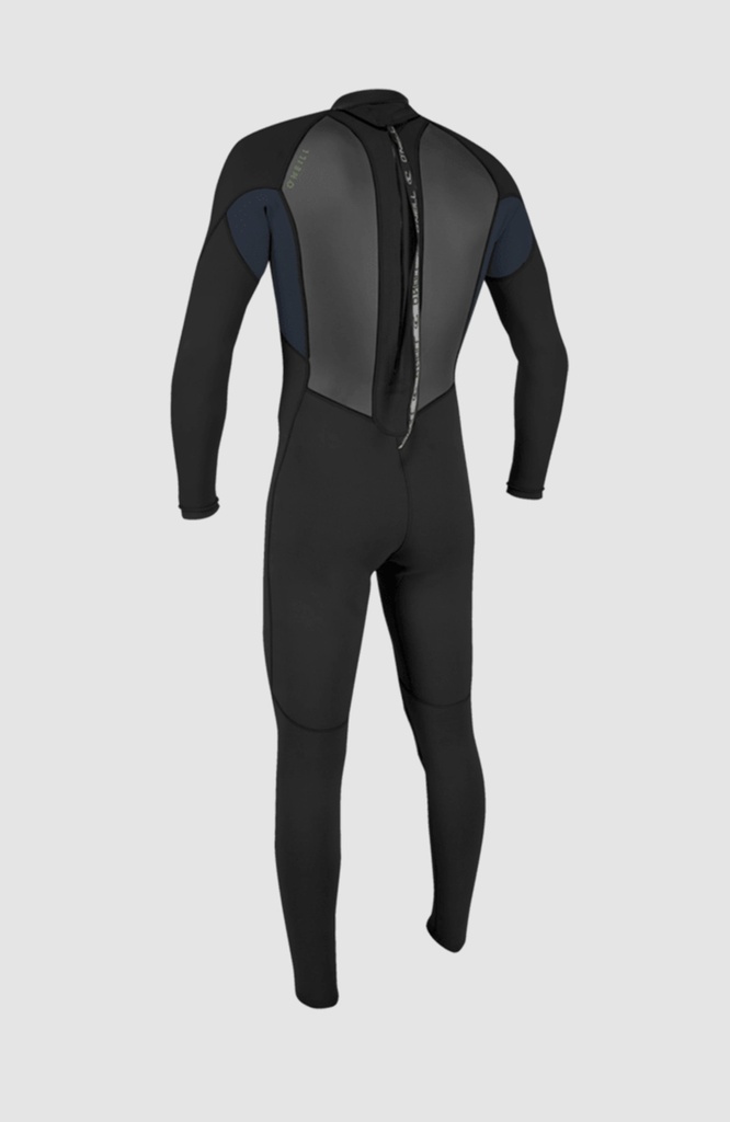 O'Neill Youth Reactor-2 3/2 Back Zip Full Black - official view 2