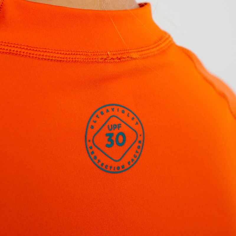 Jobe Rash Guard Longsleeve Youth Fire Orange - official view 2
