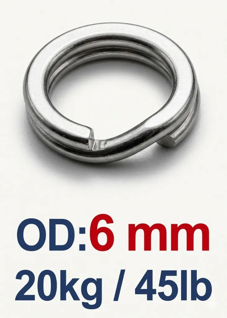 Fishing Split rings L