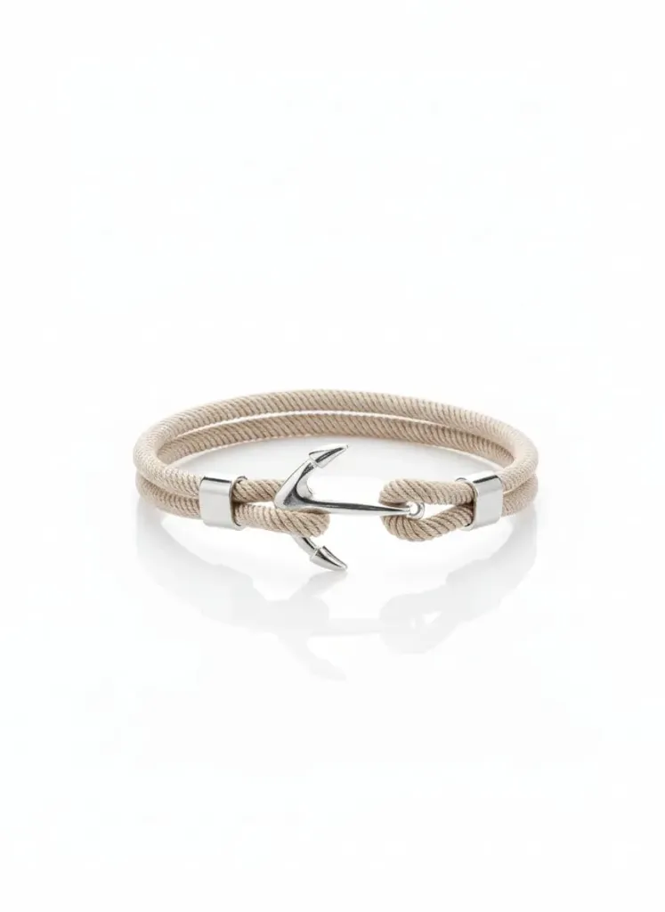 Beige Anchor Bracelet F
