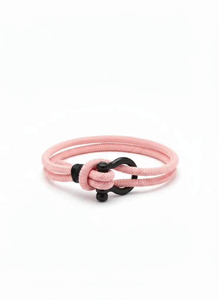 Pink Anchor Bracelet F
