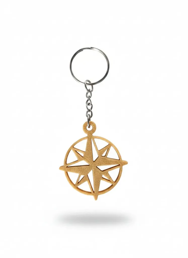 Keychain 3D omr