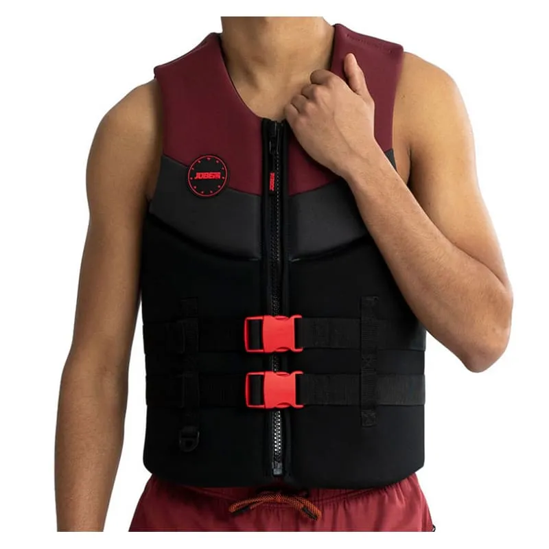 Jobe Neoprene Vest Men Burgundy Red
