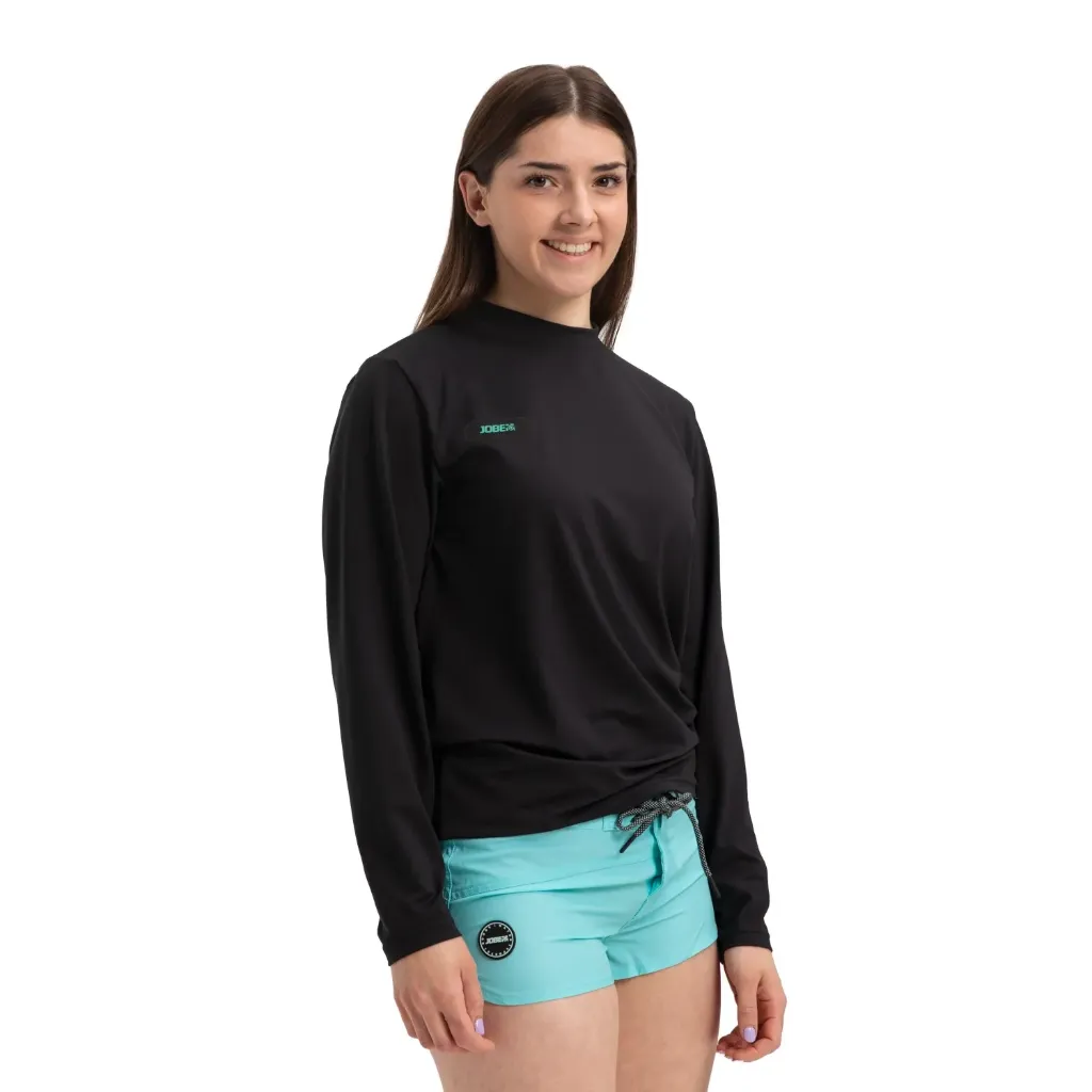 [544026001] Jobe Rash Guard Loose Fit Longsleeve Women Black (SMALL)