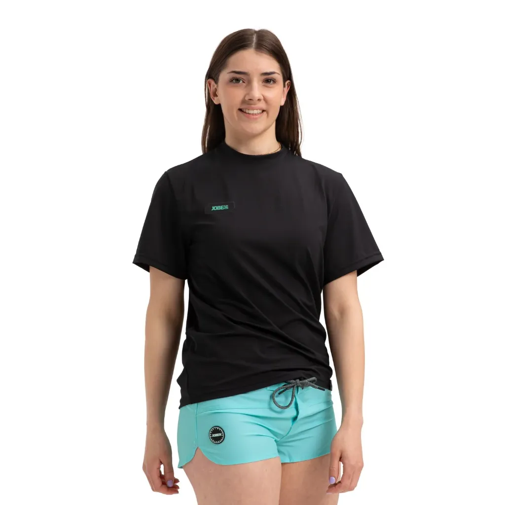 [544026002] Jobe Rash Guard Loose Fit Shortsleeve Women Black (SMALL)