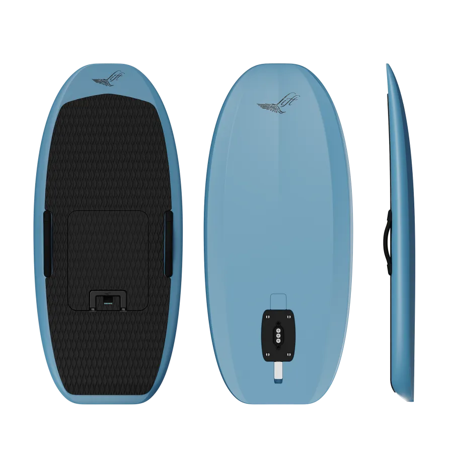 LIFT E-Foil  5 4’9 SPORT Steel Blue of Sun Kissed Yellow