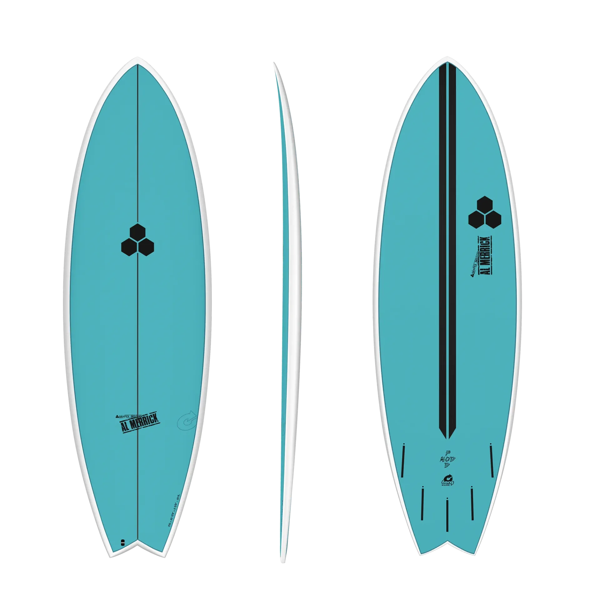 TORQ PODMOD 6'2'' X-LITE MARINE BLUE SURFBOARD