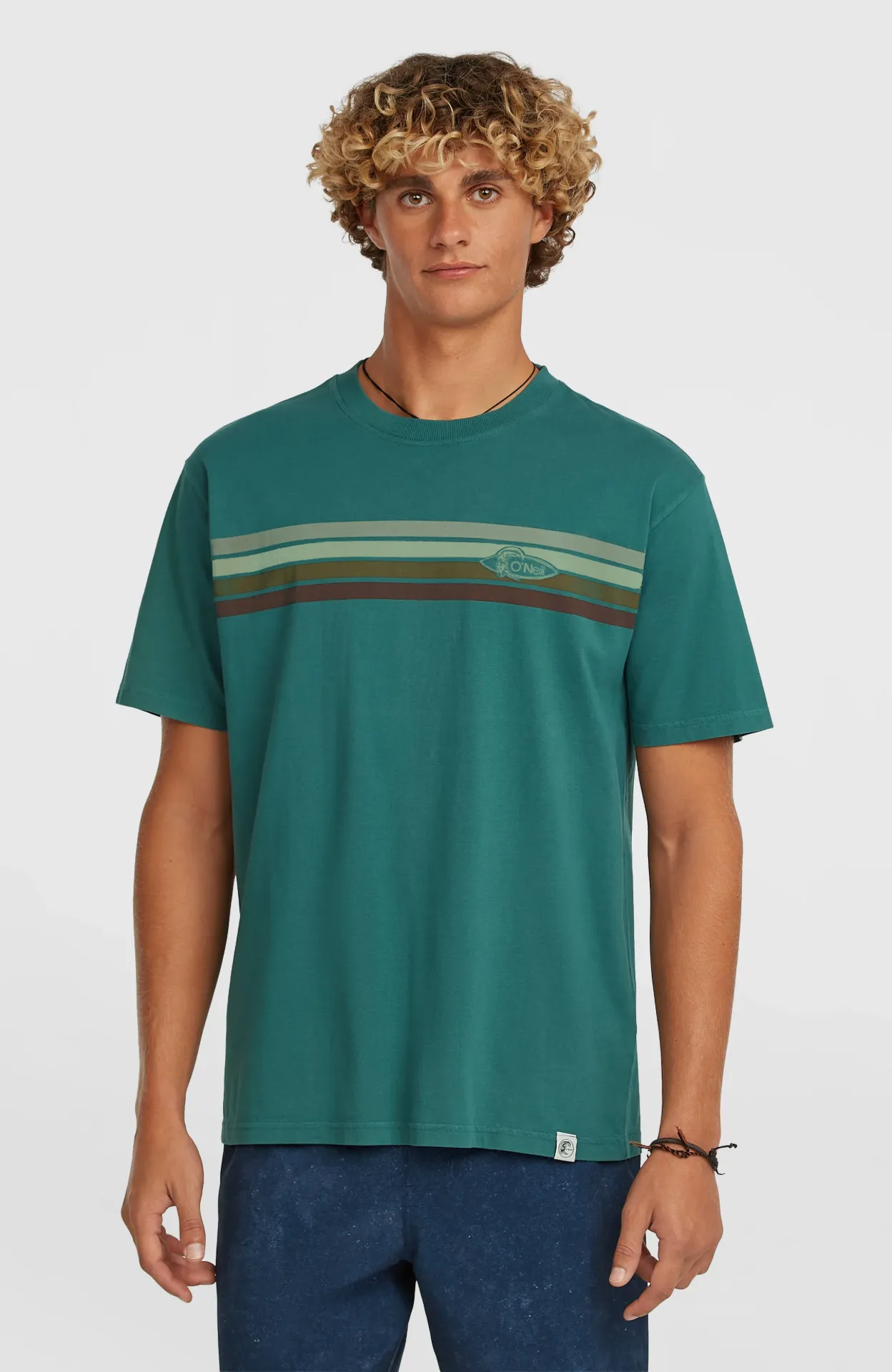 O'Neill O'RIGINALS FRONT STRIPE T-SHIRT Botanical Heat