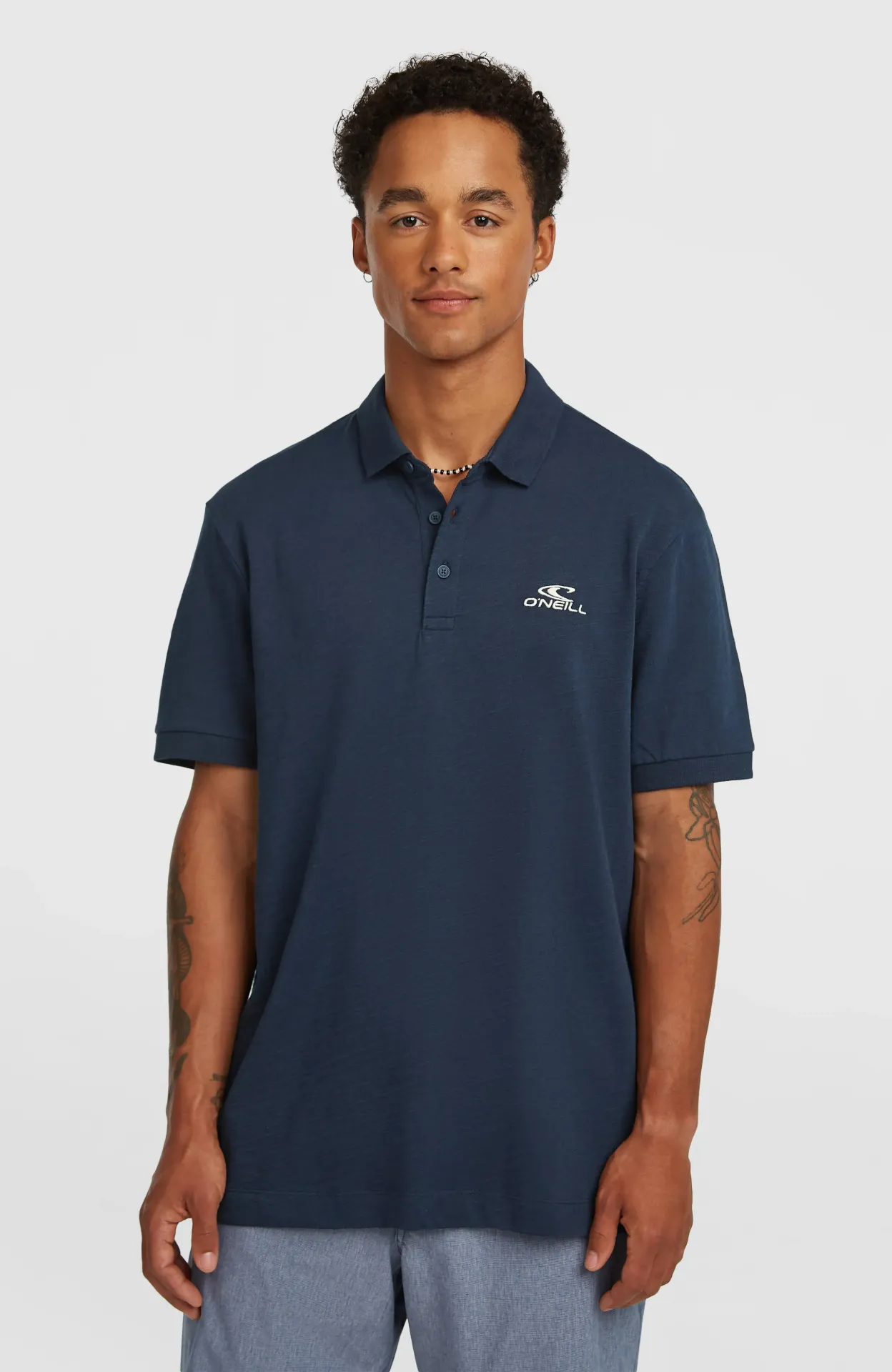 [2600019-15011] O'NEILL SLUB POLO (Ink Blue, SMALL)