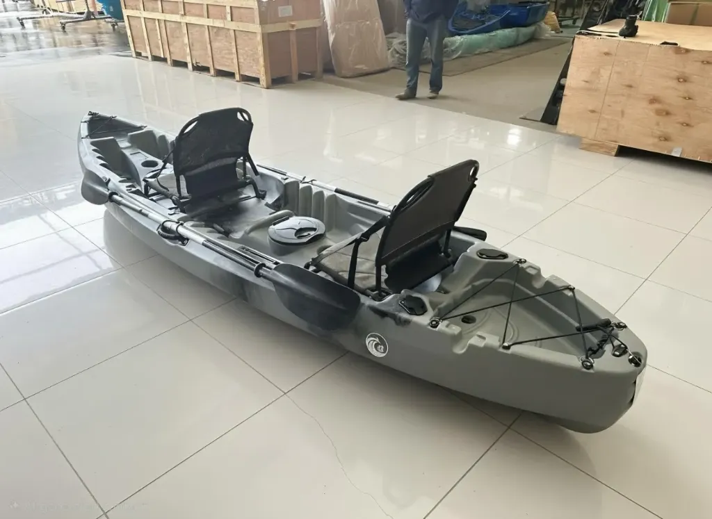 Kayak rigid 2 persons heavy duty commercial approved