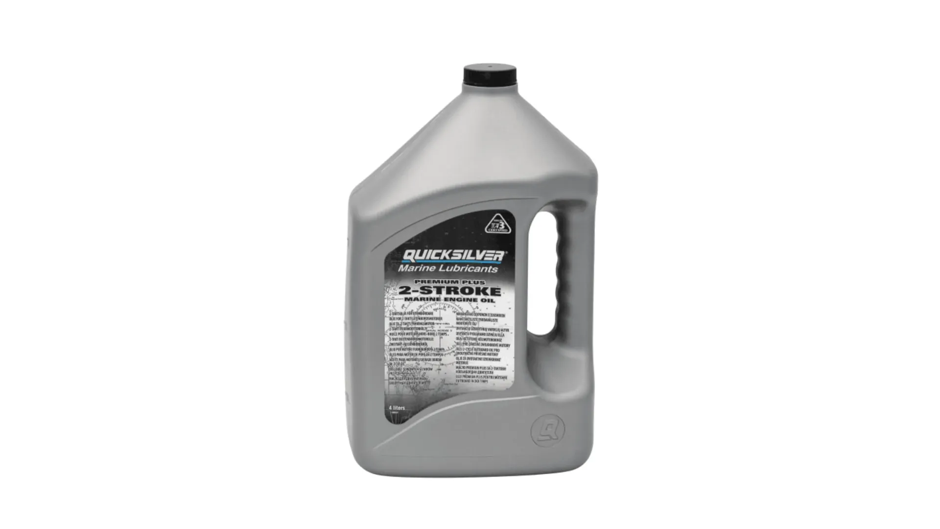 Quicksilver Premium Plus 2-Stroke Outboard Engine Oil 4L