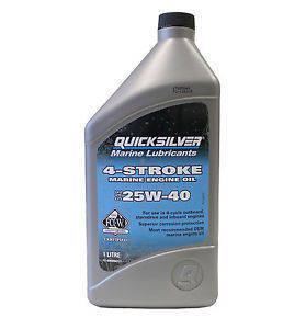 Quicksilver 4 Stroke 25w40 Stern Drive & Inboard Oil 1L