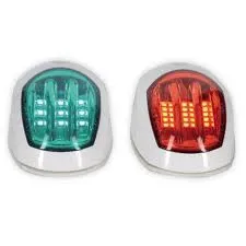 Talamex LED Navigation lights white SET (starboard+port)