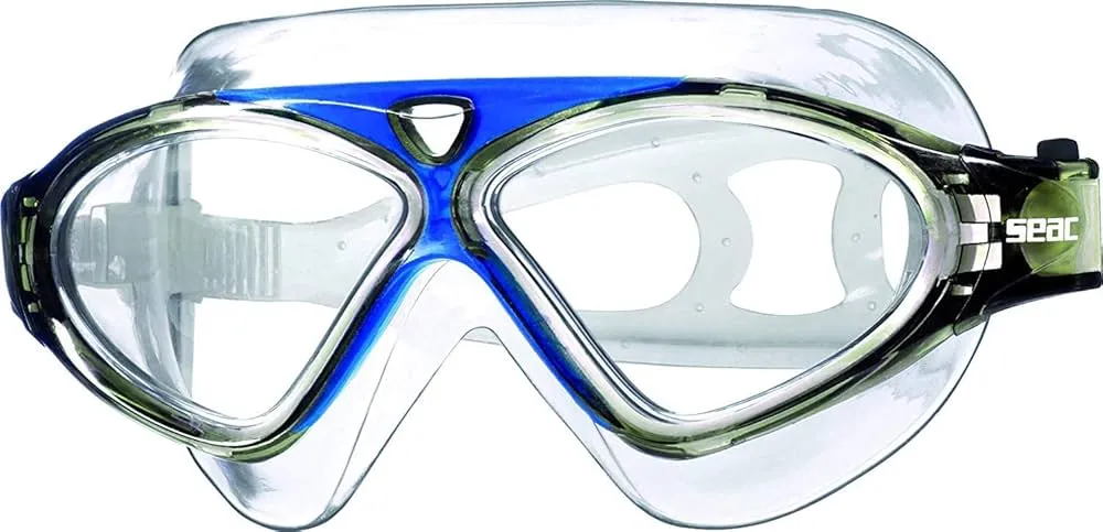 Seac vision hd adult swimming mask blue