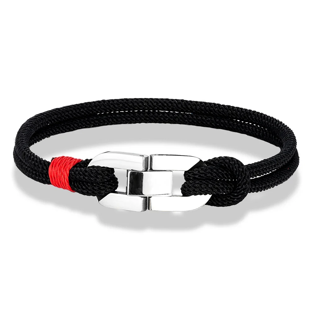 Black Anchor Bracelet F