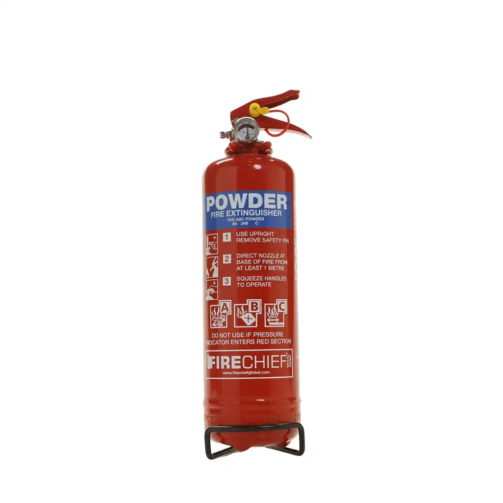 Dry Power x 1 Kilo c/w bracket Fire Extinguisher