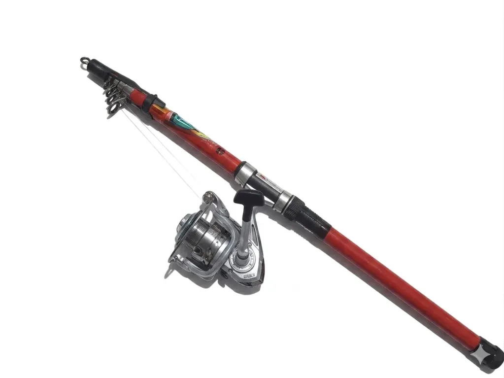 Combo Rod and Reel red/grey