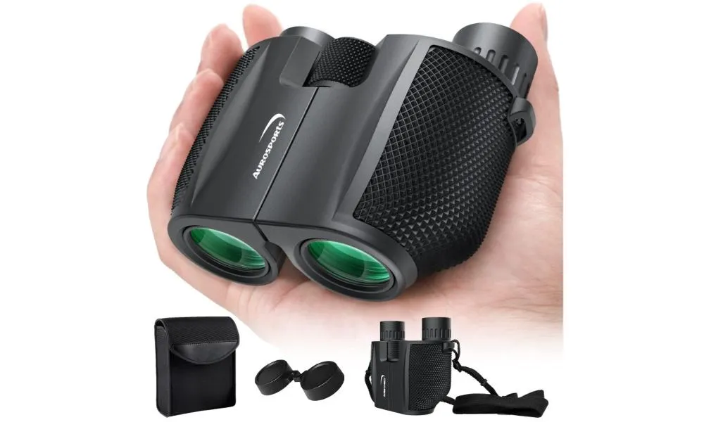 Binoculars Aurosports 10x25 114m at 1000m