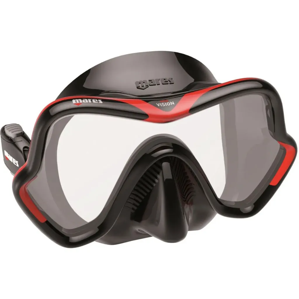 Mares Mask One Vision black/red