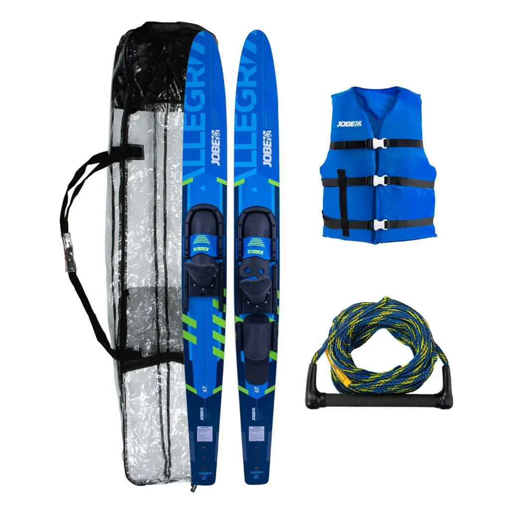 Allegre 67" Combo Skis Blue Package