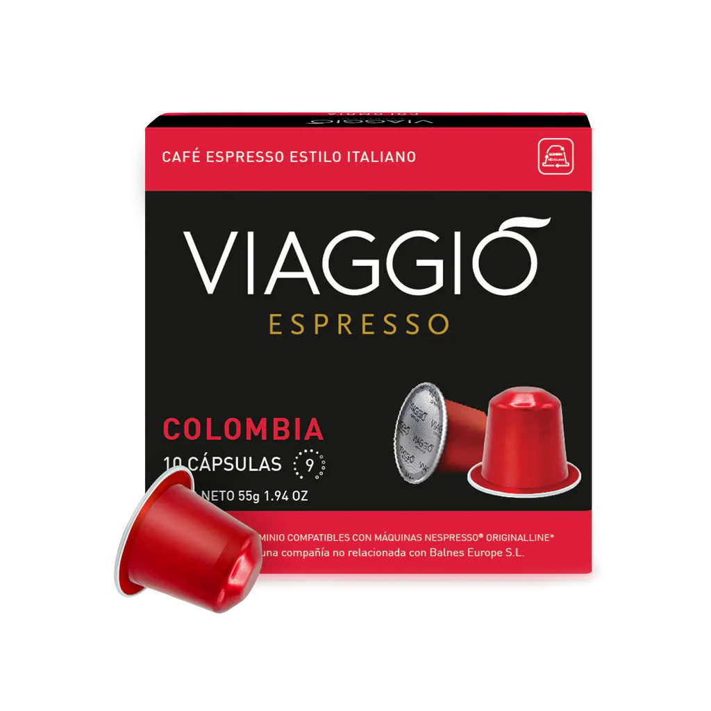 Coffee Viagio Colombia espresso PODS Outin / Nespresso