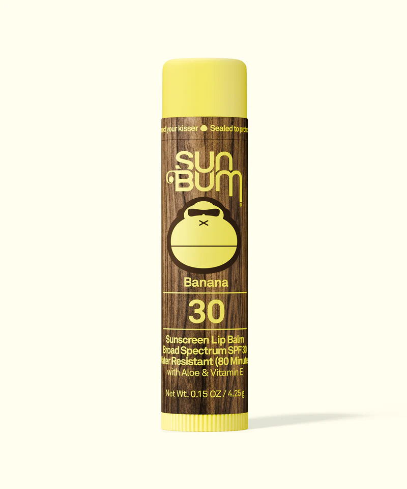 [23-45095] SUN BUM SPF30 Lip Balm - Banana