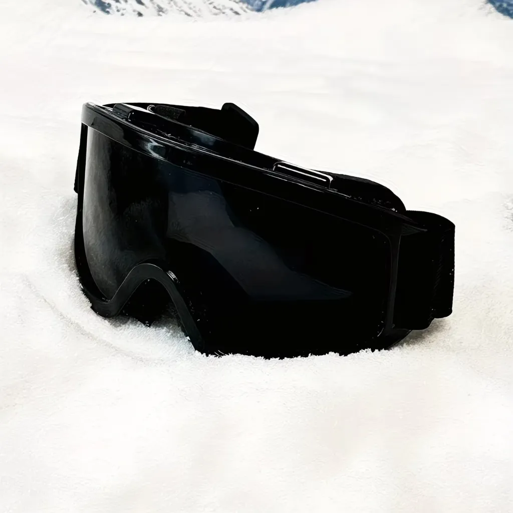 PWC Large Frame Wide Vision Casual Sports Glasses black