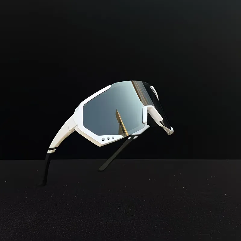 Sports SunGlasses PWC white black