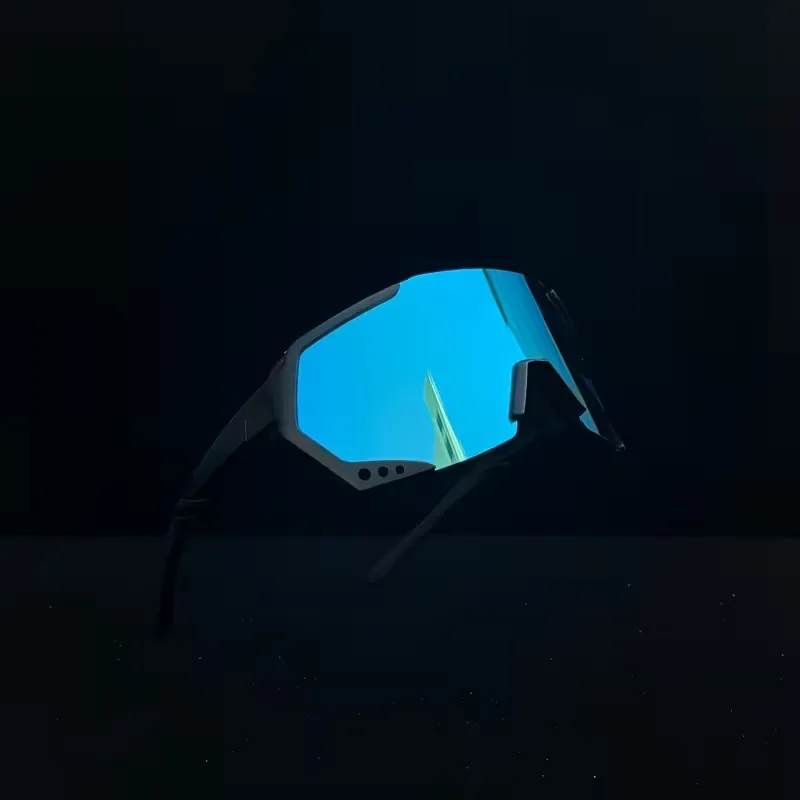 Sports SunGlasses PWC black blue