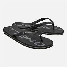 O'Neill Profile Logo Sandals Flop Flops Men Black