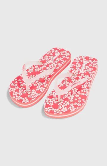 [3400023] O'Neill Profile Graphic Sandals Pink Milliflower (22/23)