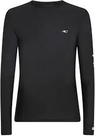 O'Neill Essentials Skins L/Slv Rash Guard Black Out
