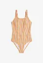 O'Neill Holiday Swimsuit Girls Funky Peach Swirly