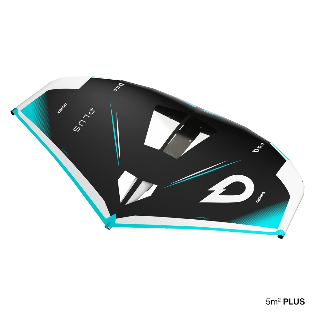 [GON26SAIWINPLUBLA-50] GONG Wing Plus - Dacron - 5m2 - Black