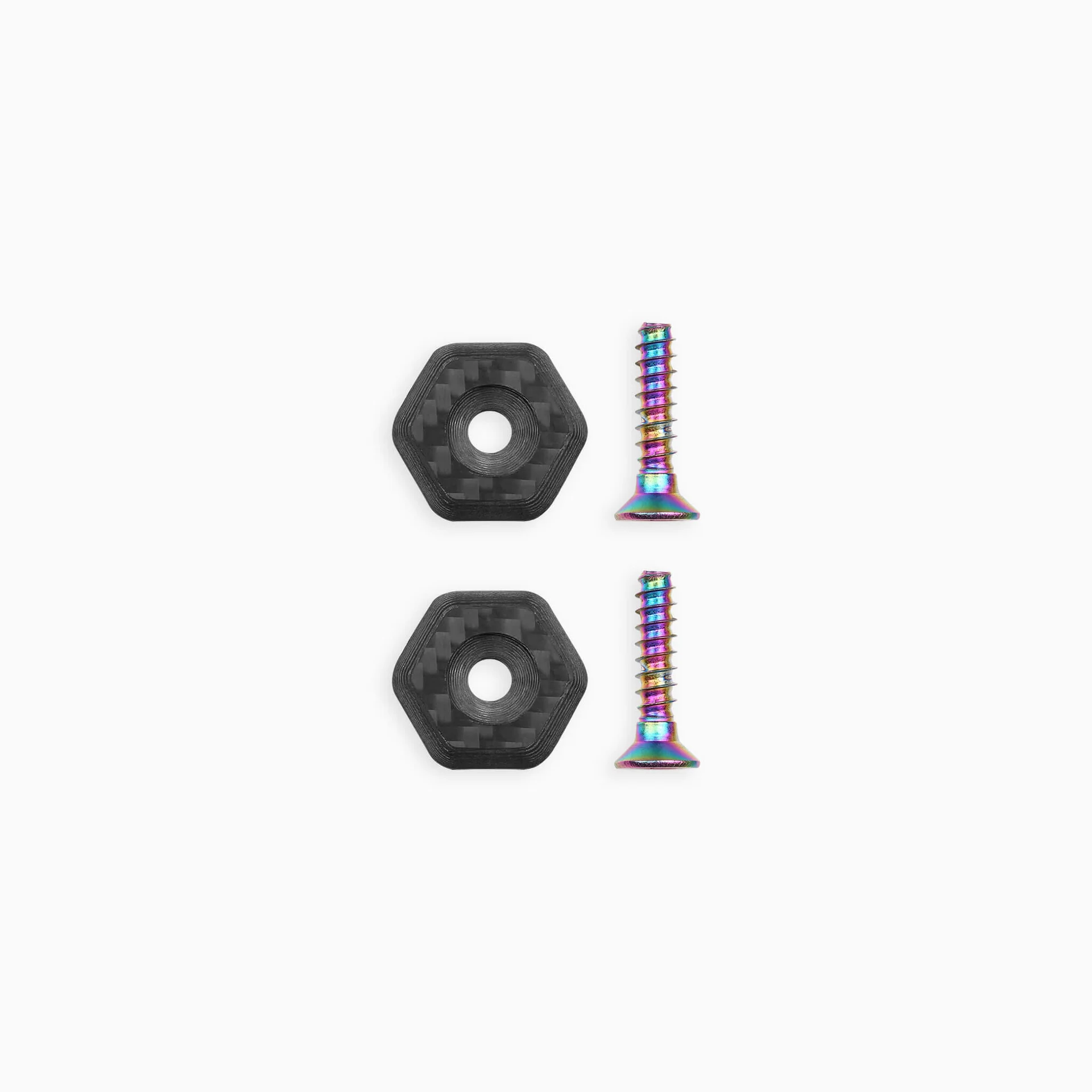 Carbon Footstrap Hardware Set