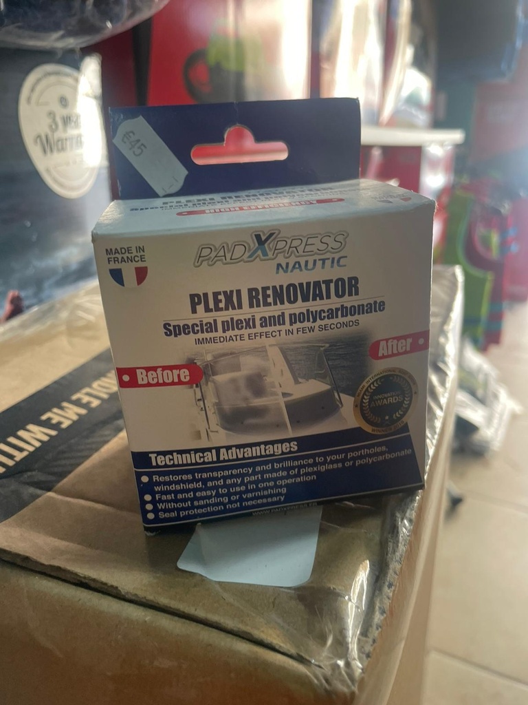 PLEXI RENOVATOR Plastic/Glass(windshield) Restore