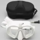 Adult Small Face Freediving Mask Snorkeling Mask with GOPRO Attachment