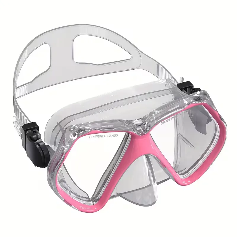 Adjustable Wide-Angle Anti-Leak Snorkeling Mask for Adults, Suitable for Snorkeling