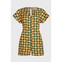 O'Neill O'Riginals Playsuit - Green Retro Flower