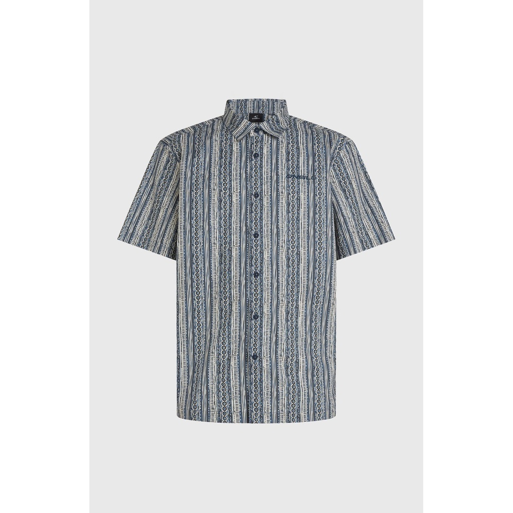 O'Neill Print Shirt - Blue Pressed Lines