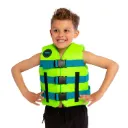 Jobe Nylon Life Vest Kids Lime Green Youth 30-40kg F